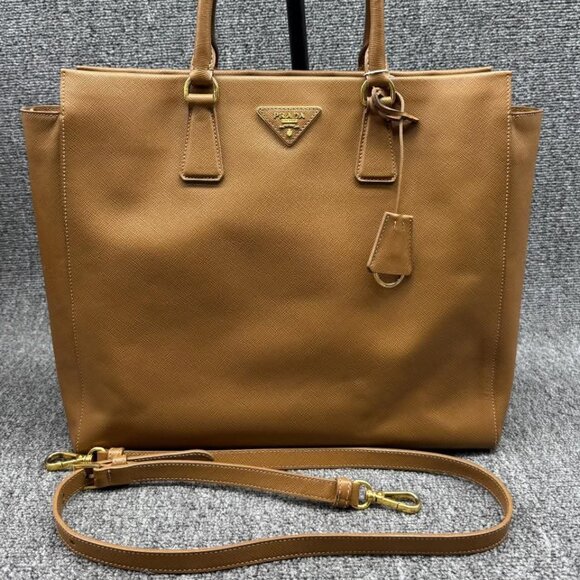 Prada Leather Tote Bag 625-080425 - Picture 1 of 13